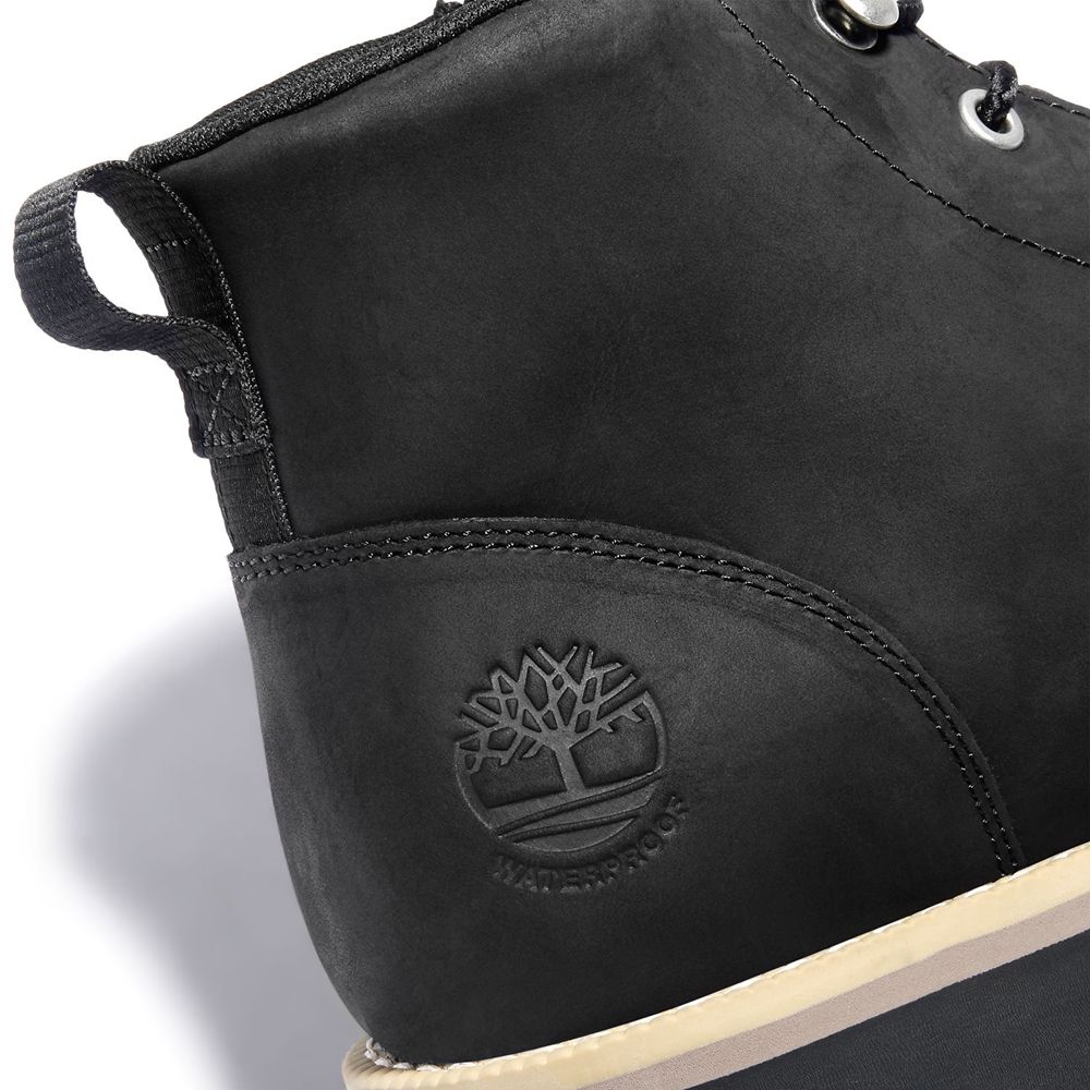 Timberland Chukka Μποτακια Ανδρικα Μαυρα - Redwood Falls Waterproof - Greece 9564213-NF